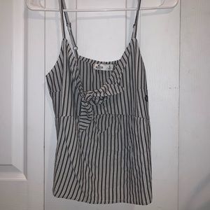 Hollister striped tank top